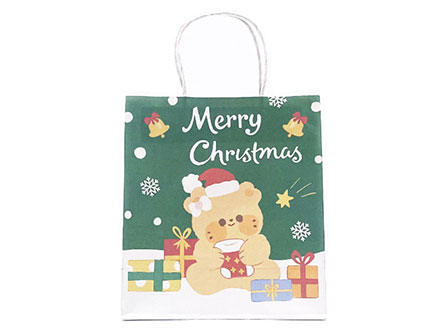 Design Colorful Christmas Paper Bags